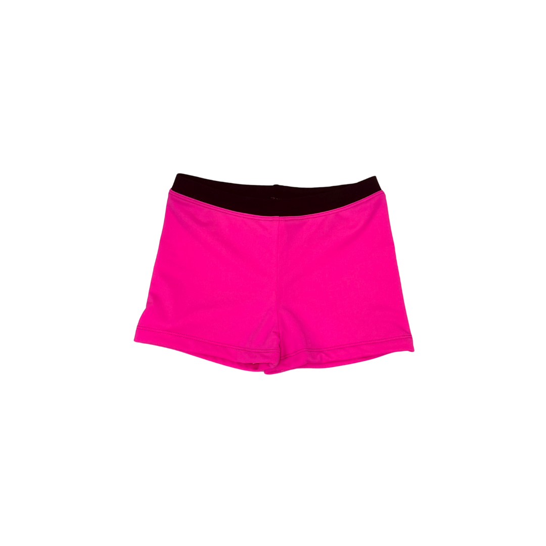 Hot Pink Girls Swim Shorts